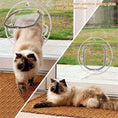 Load image into Gallery viewer, Round Transparent Pet Door - Dog and Cats