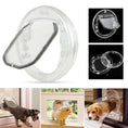 Load image into Gallery viewer, Round Transparent Pet Door - Dog and Cats