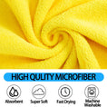 Load image into Gallery viewer, Pet Microfiber Towel Yellow - Dogs and Cats