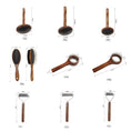 Load image into Gallery viewer, Pet Comb Solid Wood Antique Bundle