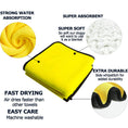 Load image into Gallery viewer, Pet Microfiber Towel Yellow - Dogs and Cats