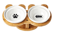 Load image into Gallery viewer, Ceramic Dog and Cat Bowl- Dogs and Cats