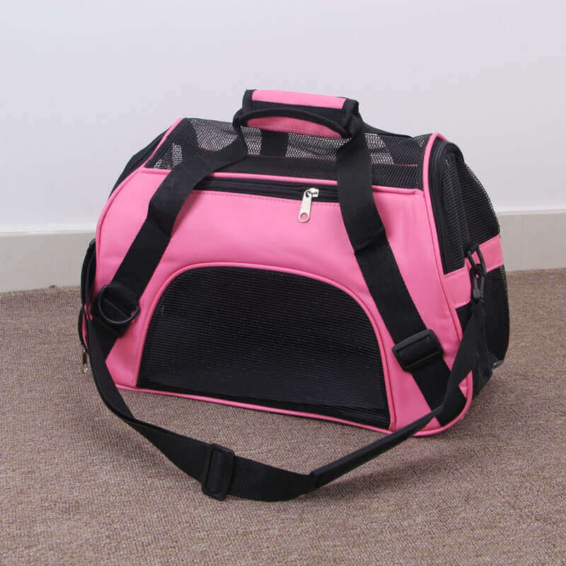 Pet Portable Mesh Carriers - Dog and Cats
