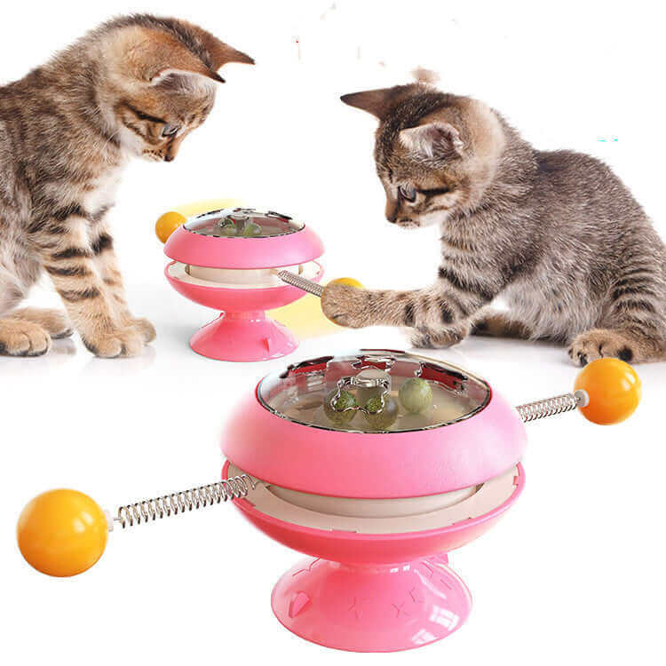 Rotative Cat Interactive Toy - Cat