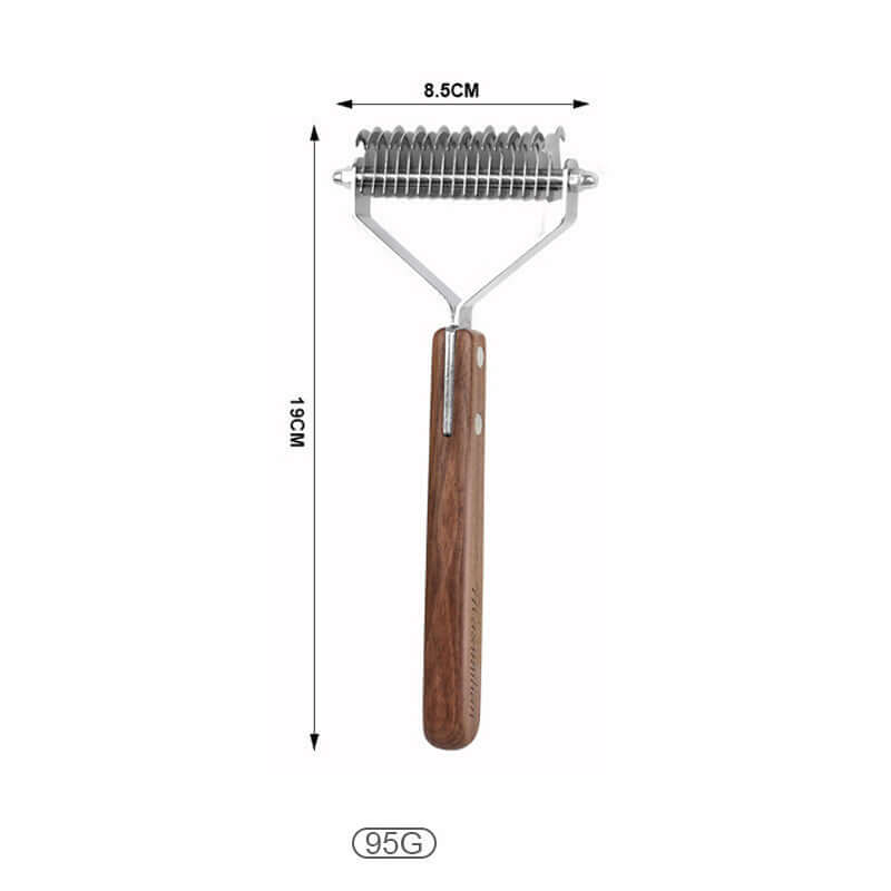 Pet Comb Solid Wood Antique Bundle