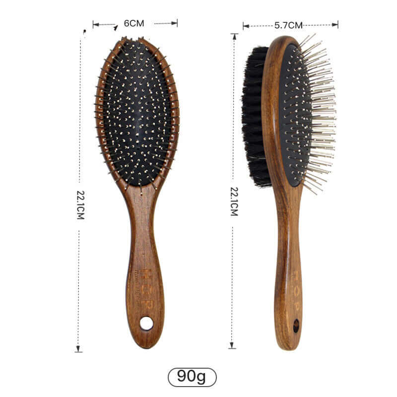 Pet Comb Solid Wood Antique Bundle