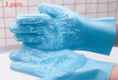 Load image into Gallery viewer, Silicone Dog Grooming Hand Brushes - Dog
