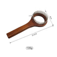 Load image into Gallery viewer, Pet Comb Solid Wood Antique Bundle
